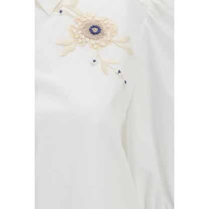 White Cotton Blouse