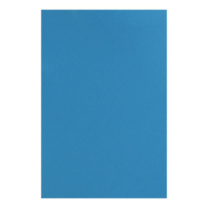 Blue Silk Casual Dress