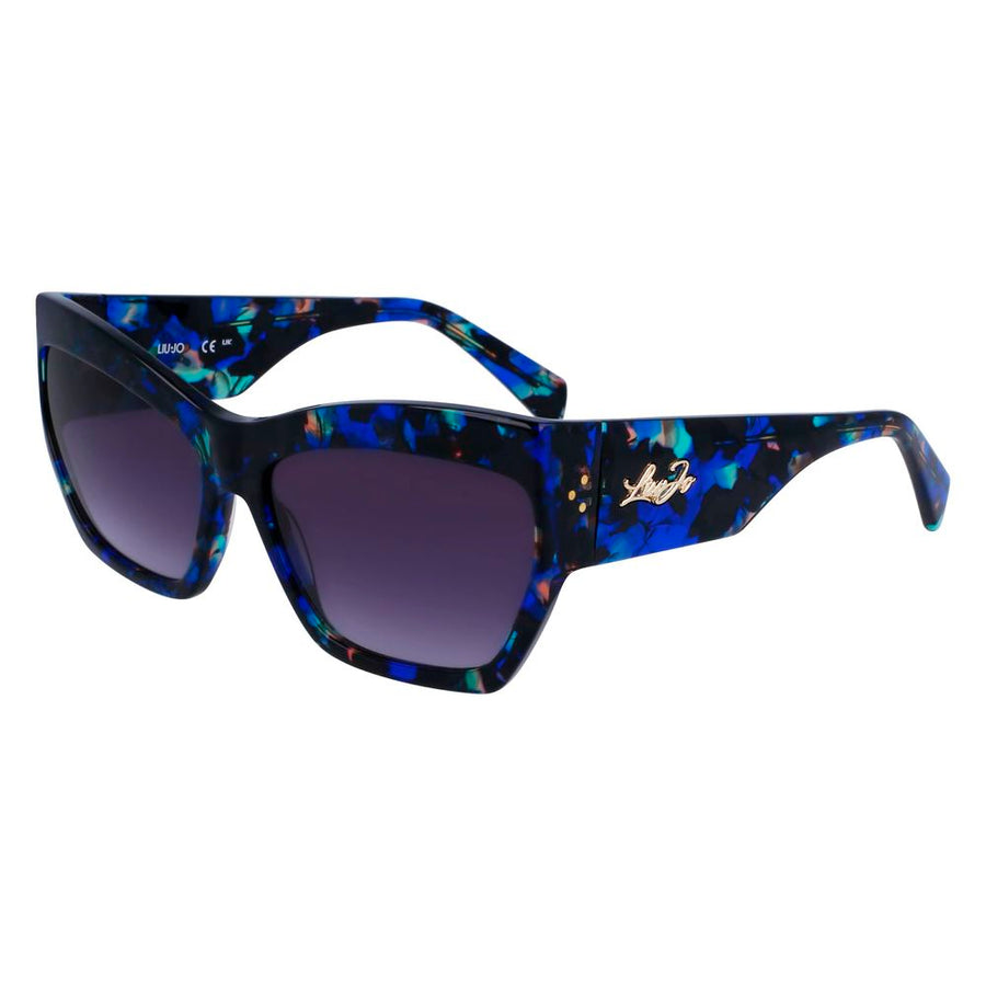 Blue Acetate Sunglasses