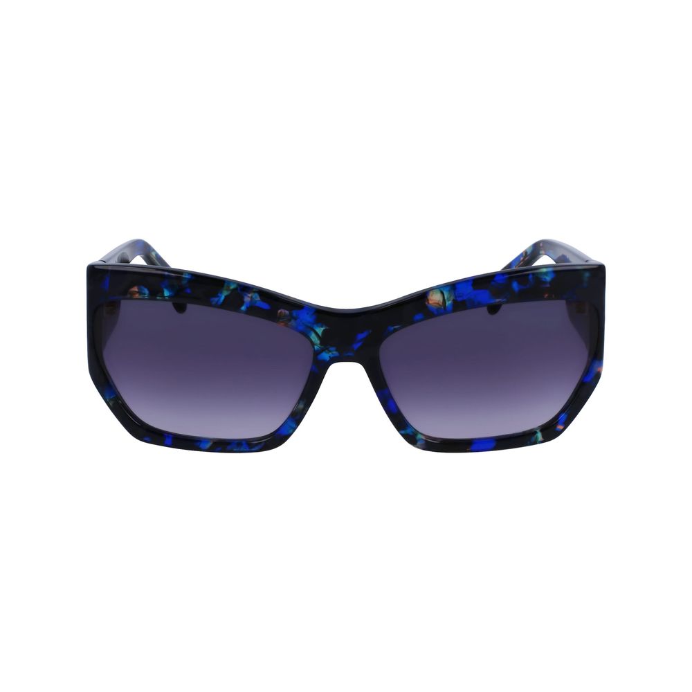 Blue Acetate Sunglasses