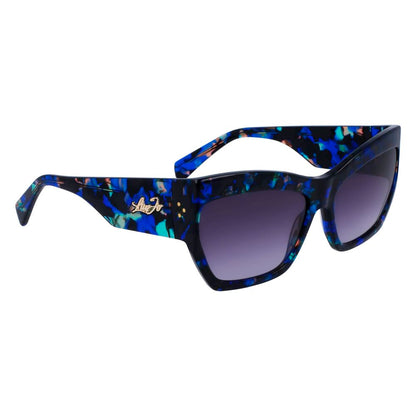 Blue Acetate Sunglasses