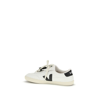 White Calf Leather Bos Taurus Athletic Sneakers