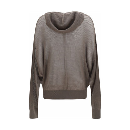 Gray Cashmere Hoodie