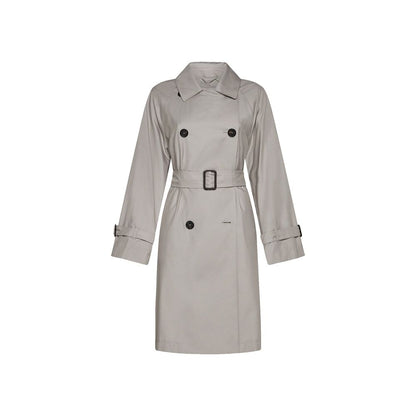 Beige Cotton Coat