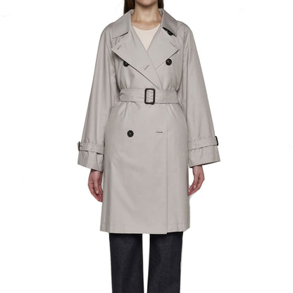 Beige Cotton Coat