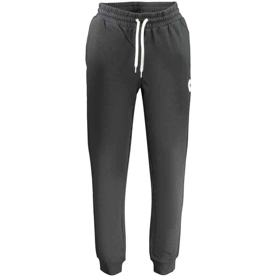 Black Cotton Men's Trouser