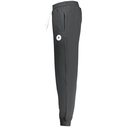 Black Cotton Men's Trouser