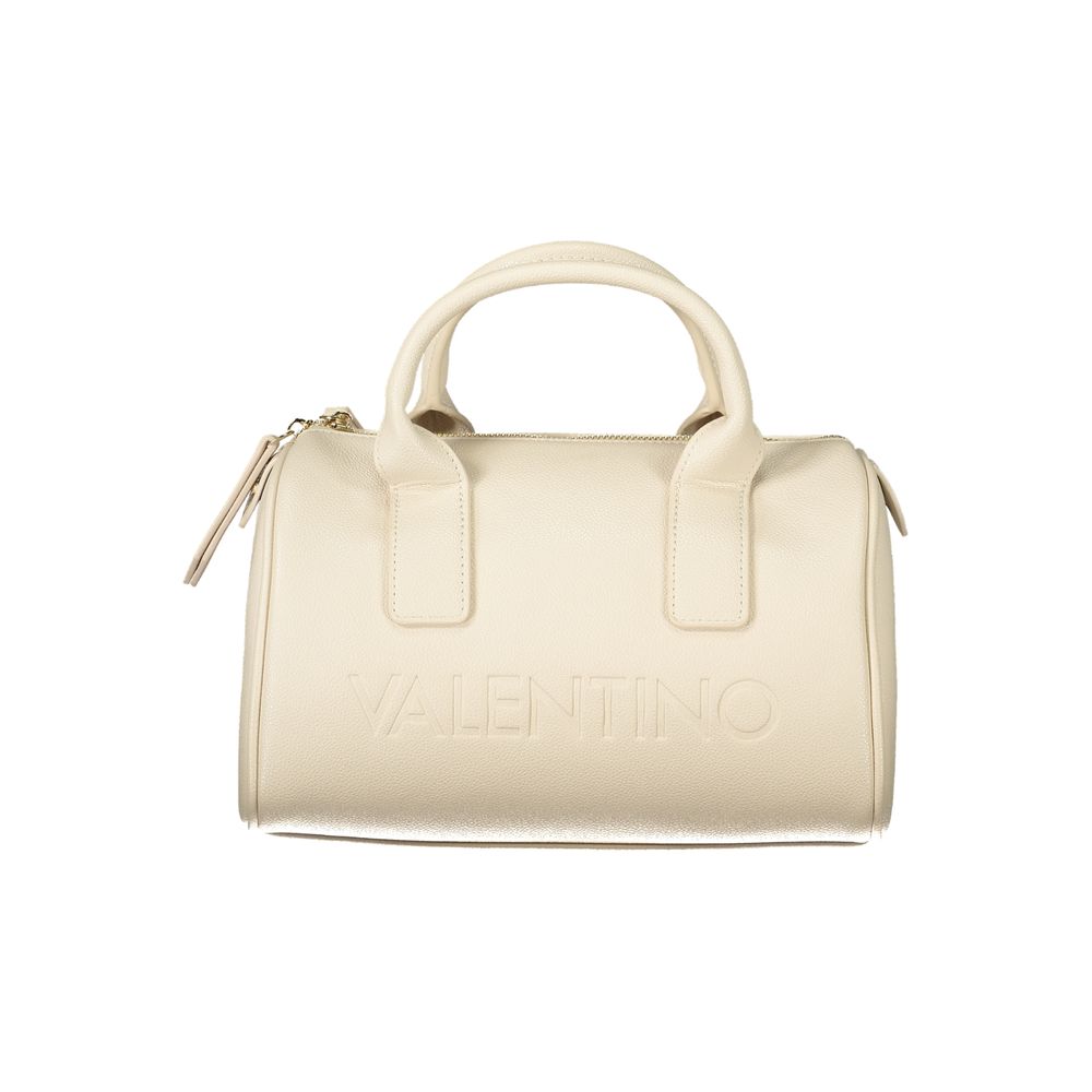 Beige Polyethylene Handbag