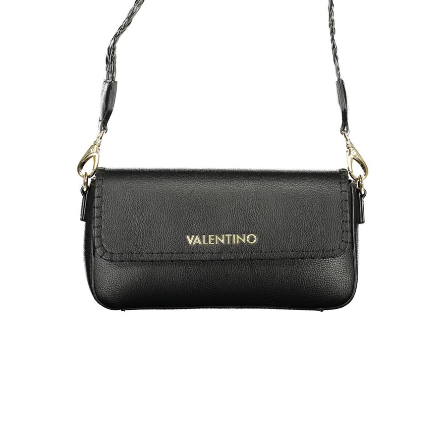 Black Polyurethane Women's Bag