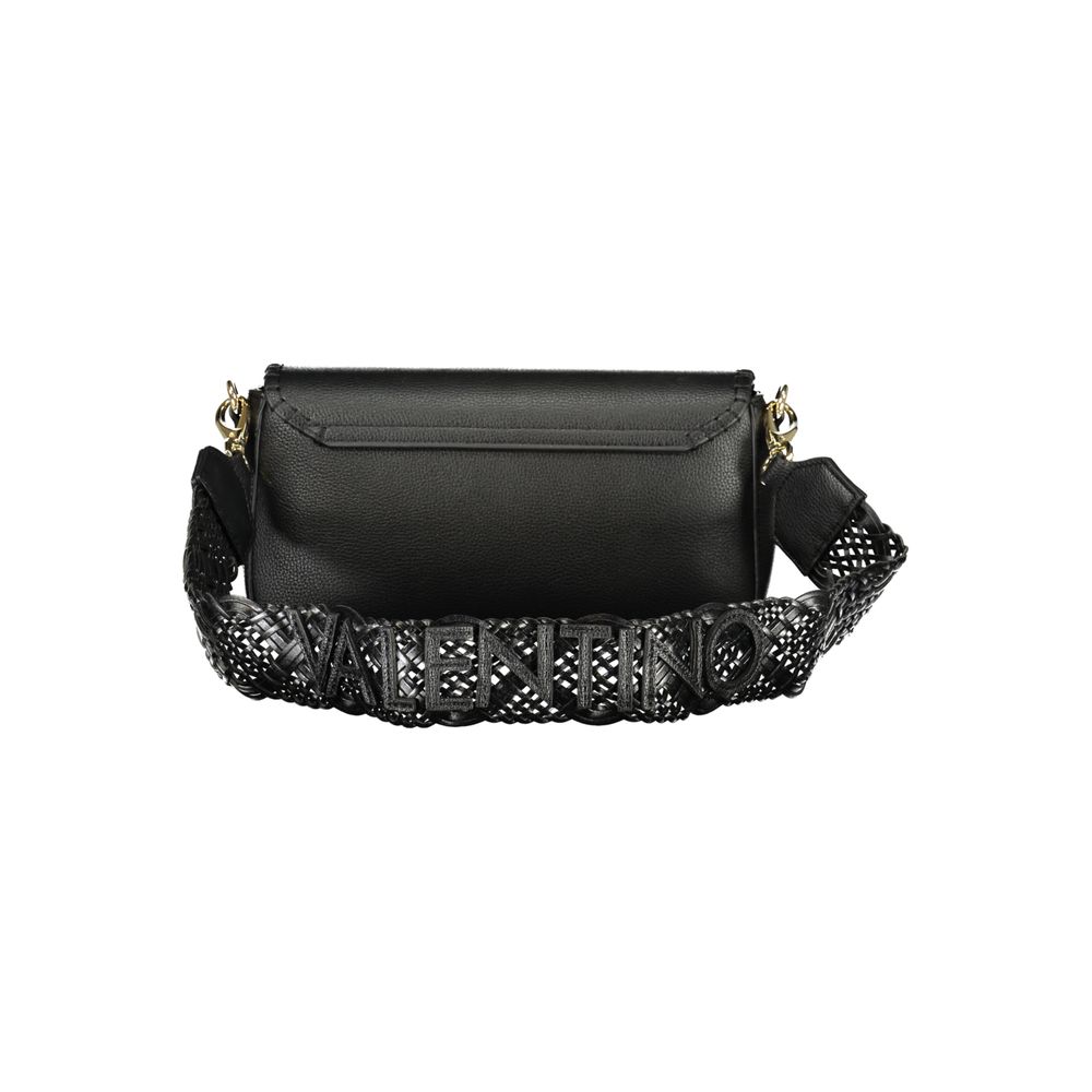 Black Polyurethane Women's Bag