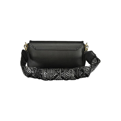 Black Polyurethane Women's Bag