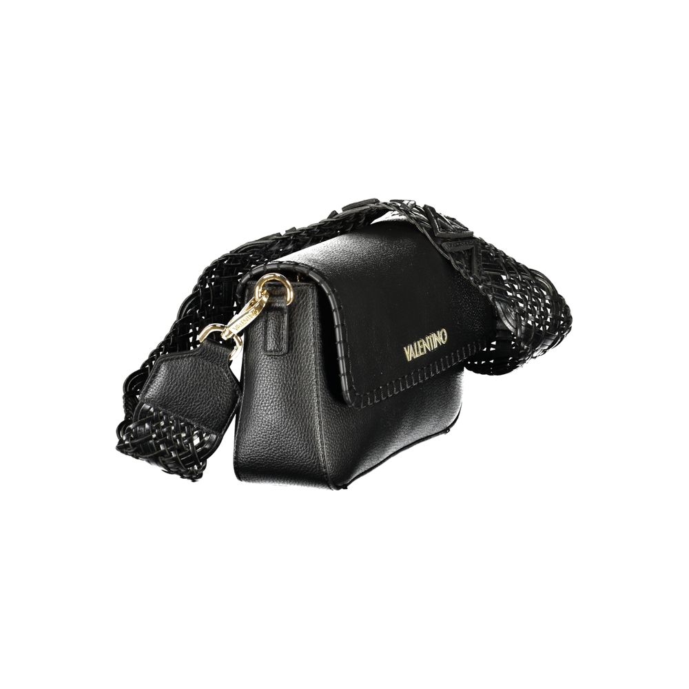 Black Polyurethane Women's Bag