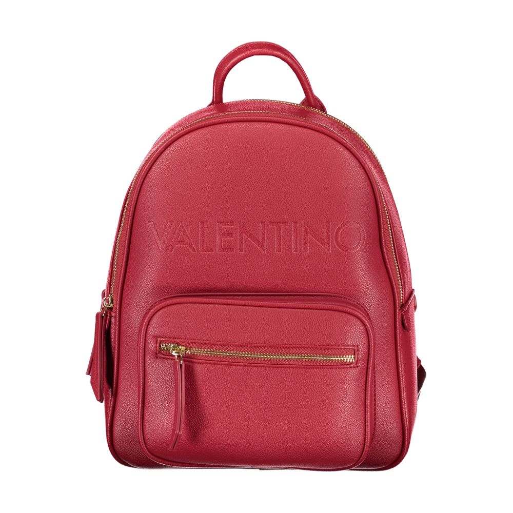 Rosso Polyurethane Women's Backpack