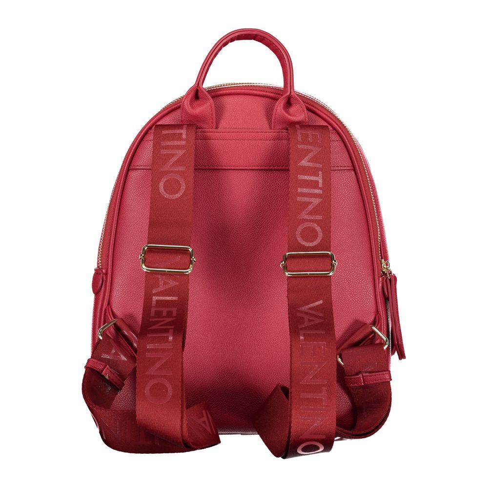 Rosso Polyurethane Women's Backpack