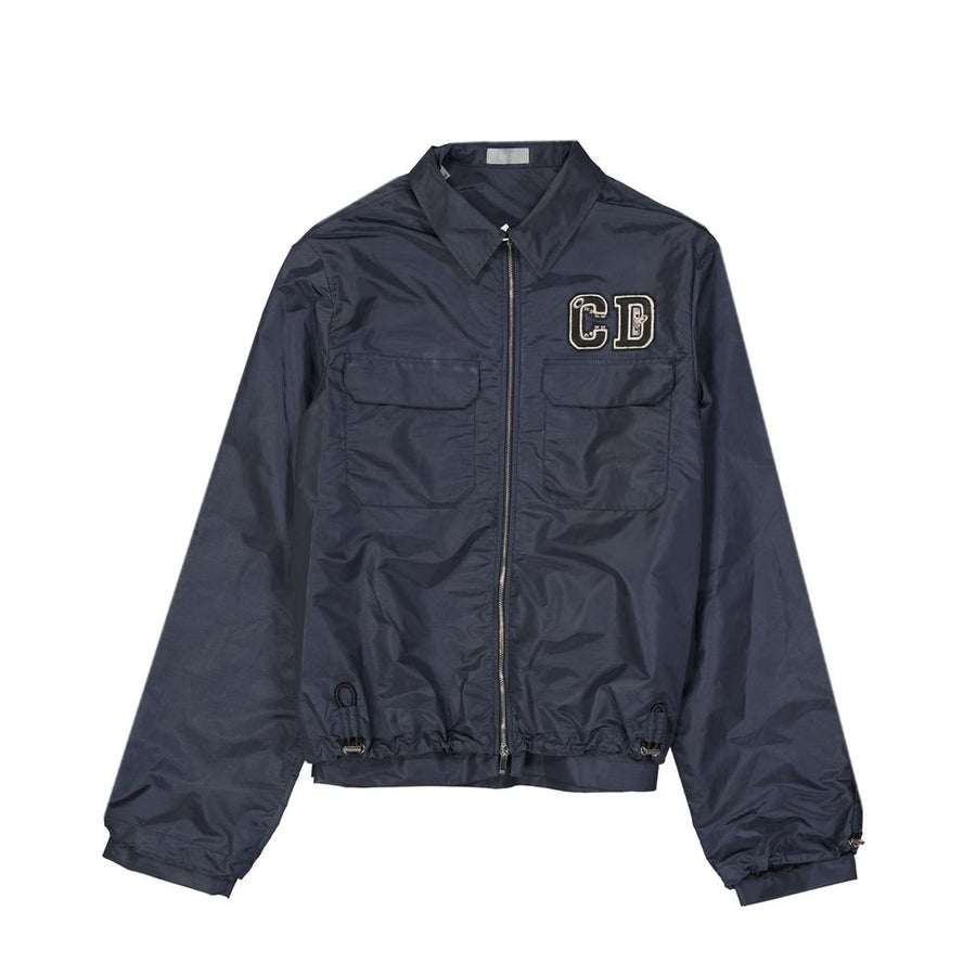 Blue Polyamide Shell Jacket