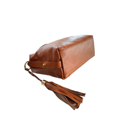 Brown Leather Women Handbag