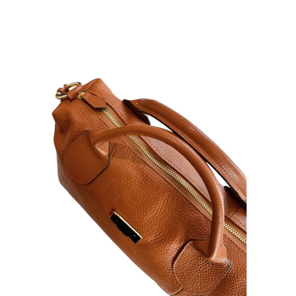 Brown Leather Women Handbag