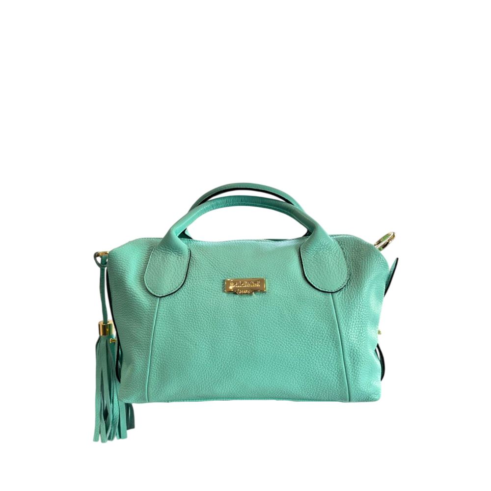 Green Leather Women's Handbag