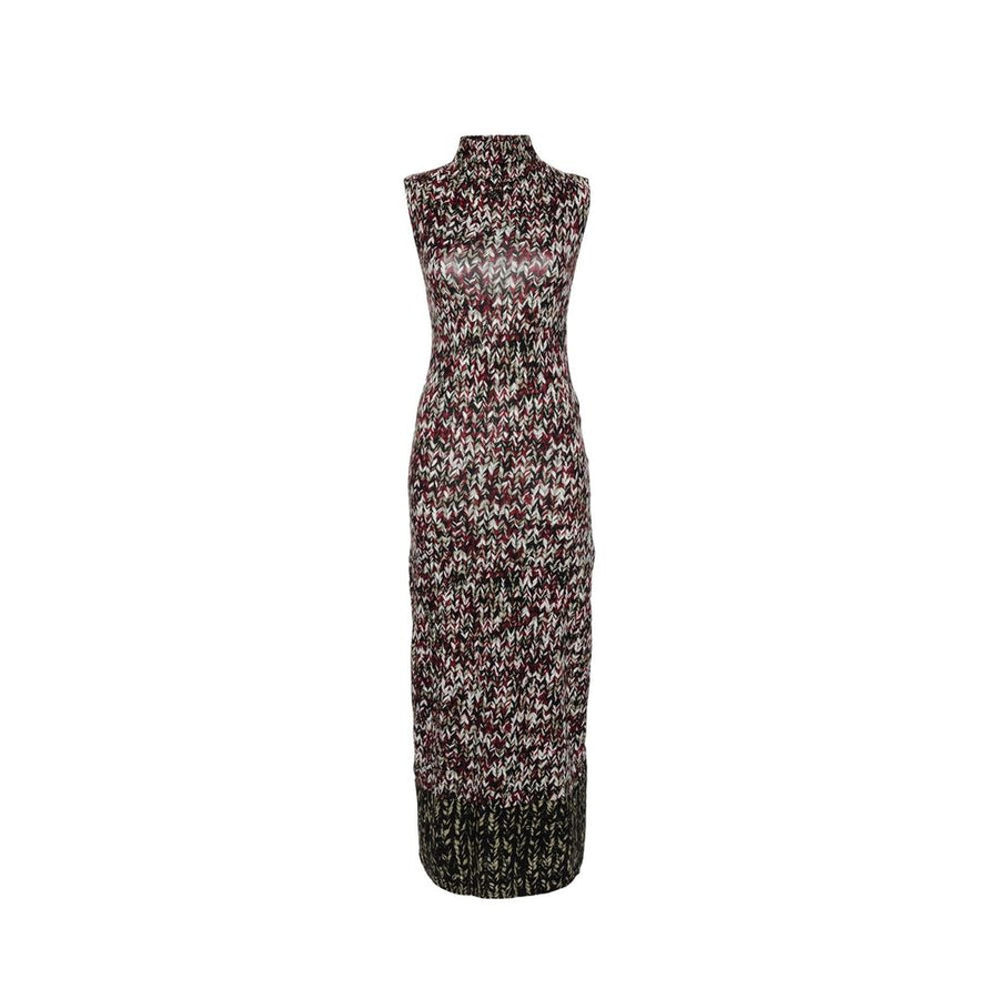 Bicolor Cotton Casual Dress