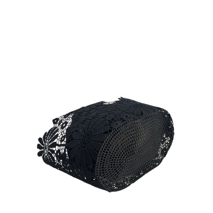 Black PU Women Handbag
