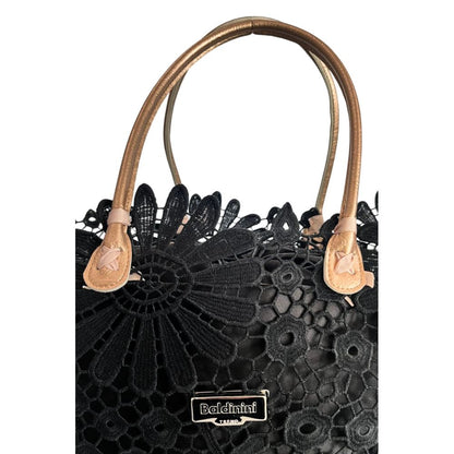 Black PU Women Handbag
