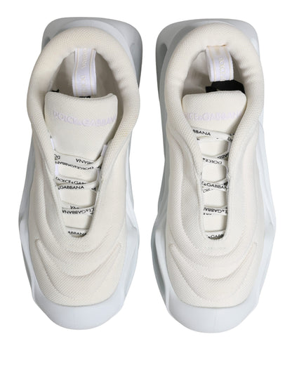White Slip On Wave Low Top Sneakers Shoes