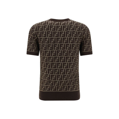Brown Cotton T-Shirt