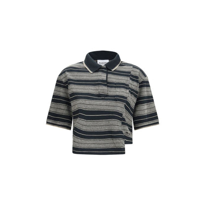 Black Cotton Polo Shirt