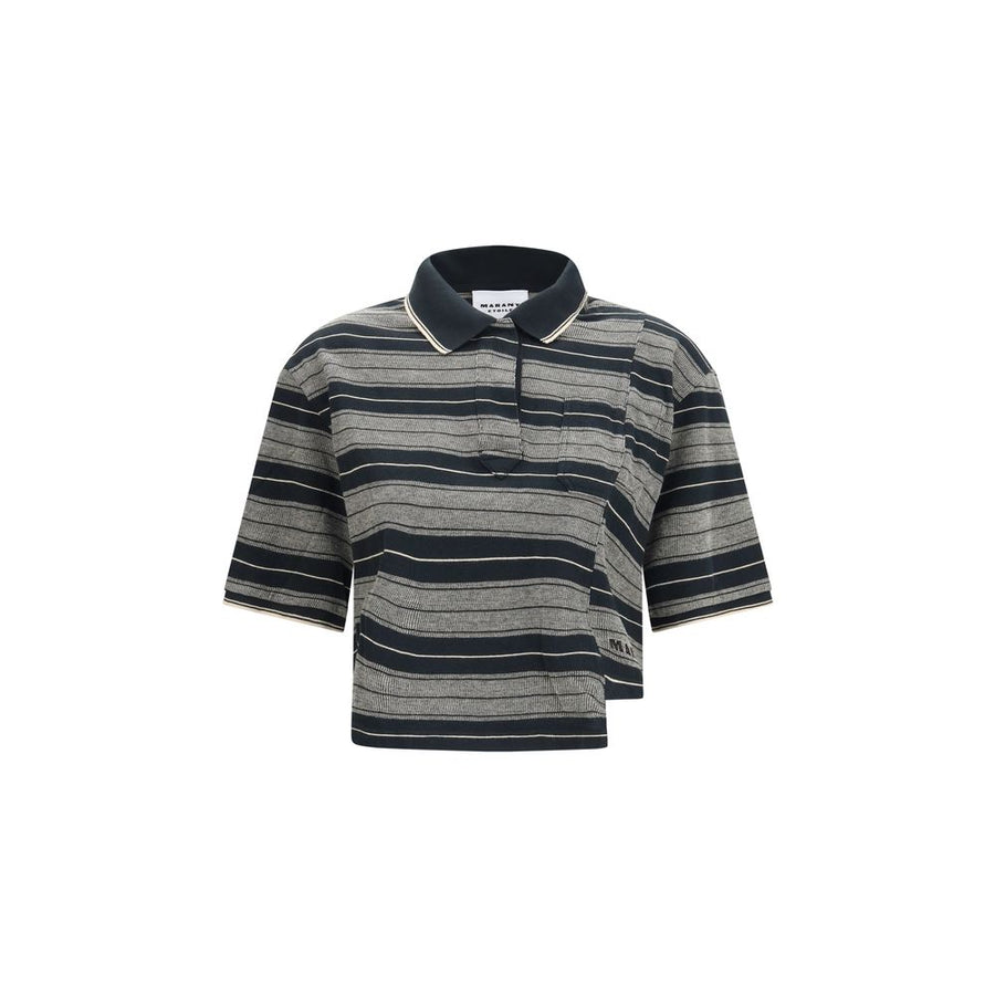 Black Cotton Polo Shirt