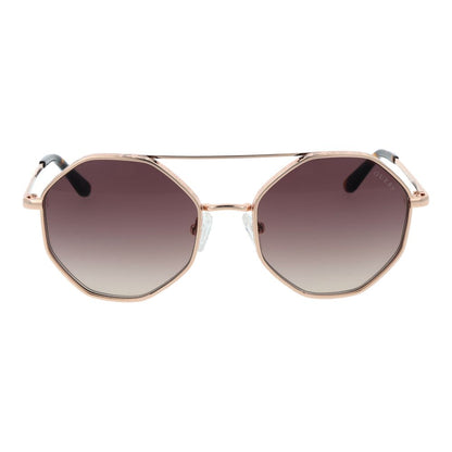 Rose Gold Metal Sunglasses