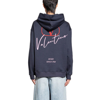 Blue Cotton Sweatshirt