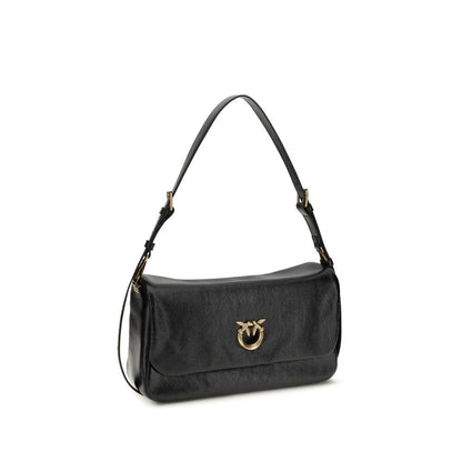 Black Calf Leather Bos Taurus Shoulder Bag