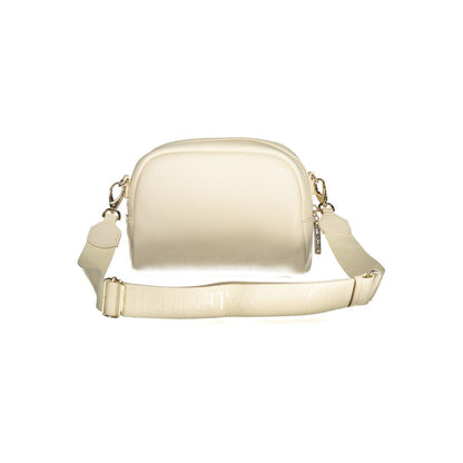 Beige Polyethylene Handbag
