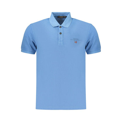 Azzurro Cotton Men's Polo