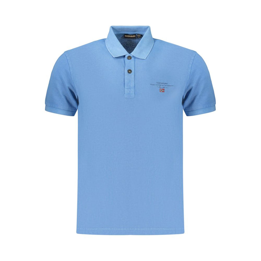 Azzurro Cotton Men's Polo