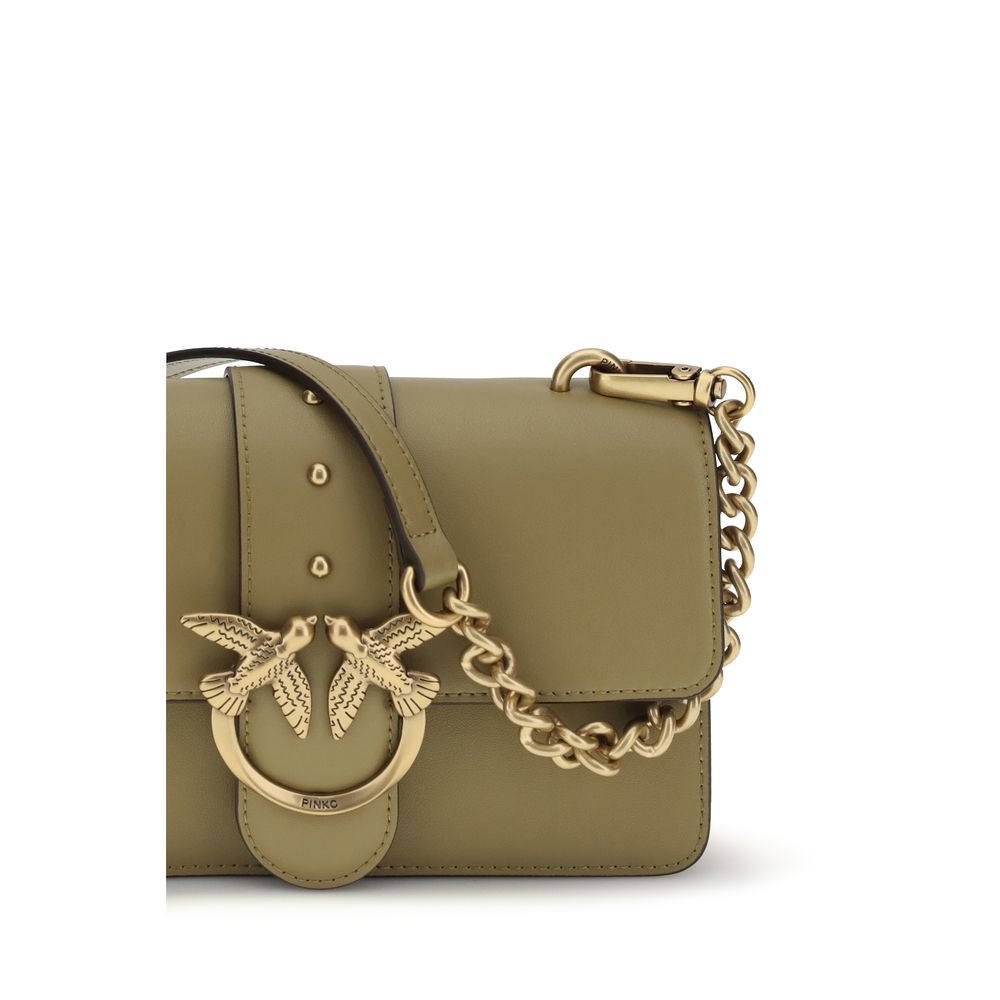 Bicolor Calf Leather Bos Taurus Shoulder Bag