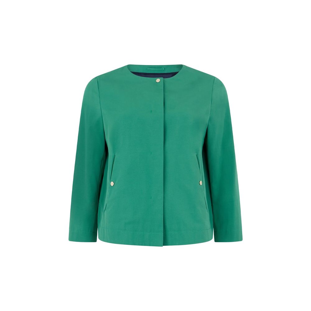 Bicolor Cotton Coat