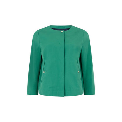 Bicolor Cotton Coat