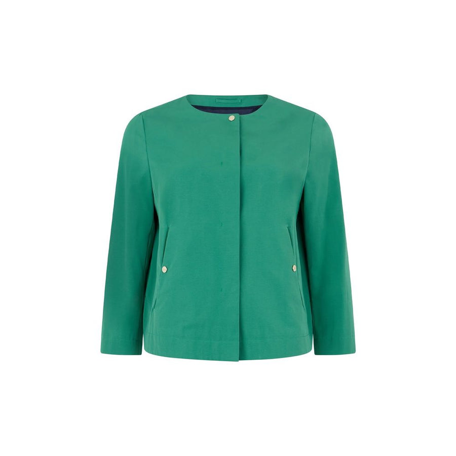 Bicolor Cotton Coat