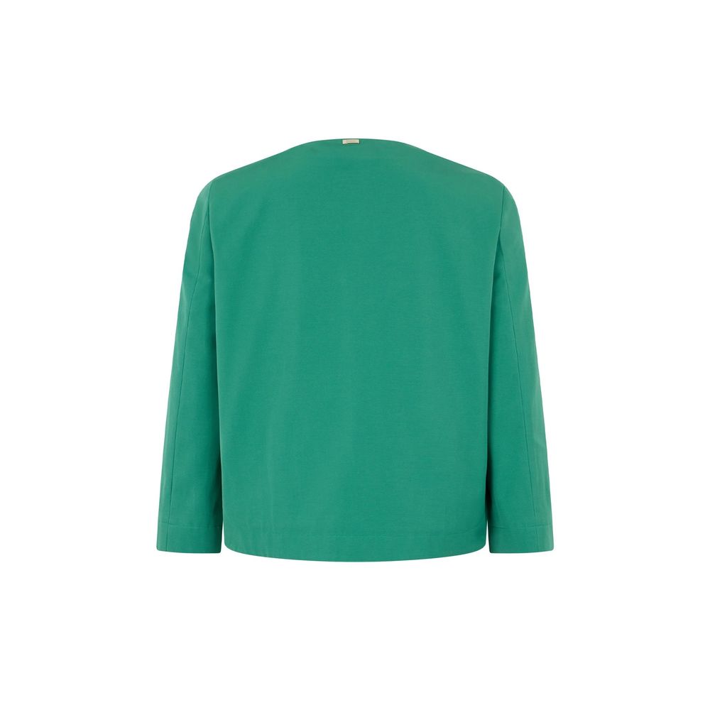 Bicolor Cotton Coat