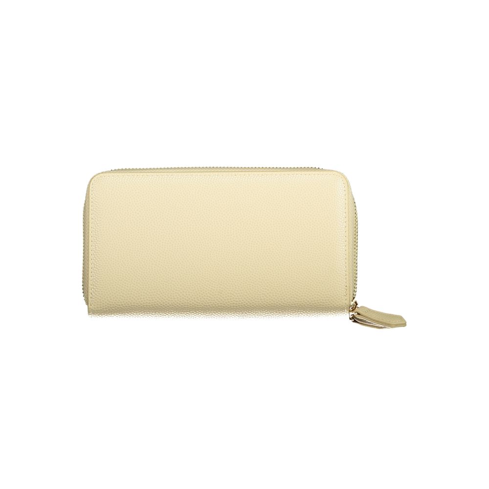 Beige Poliuretano Women's Wallet