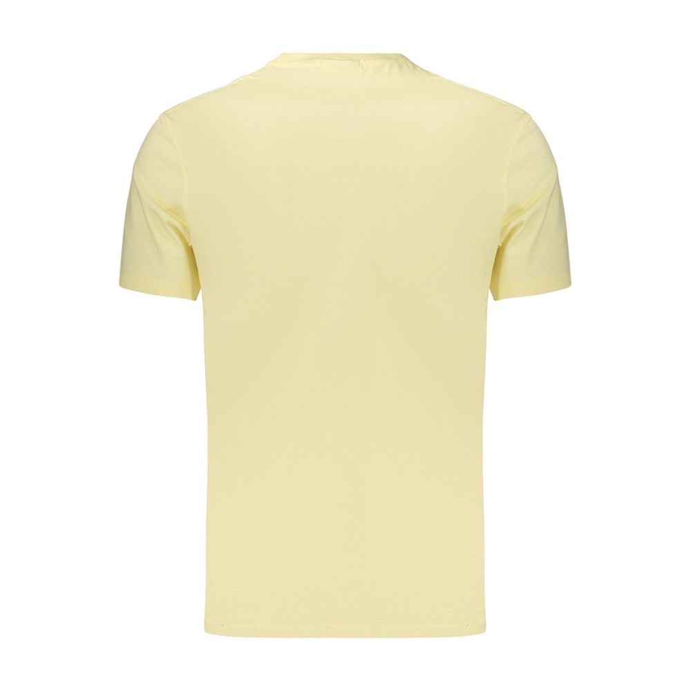 Yellow Cotton Men's T-Shirt
