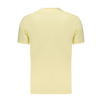 Yellow Cotton Men's T-Shirt