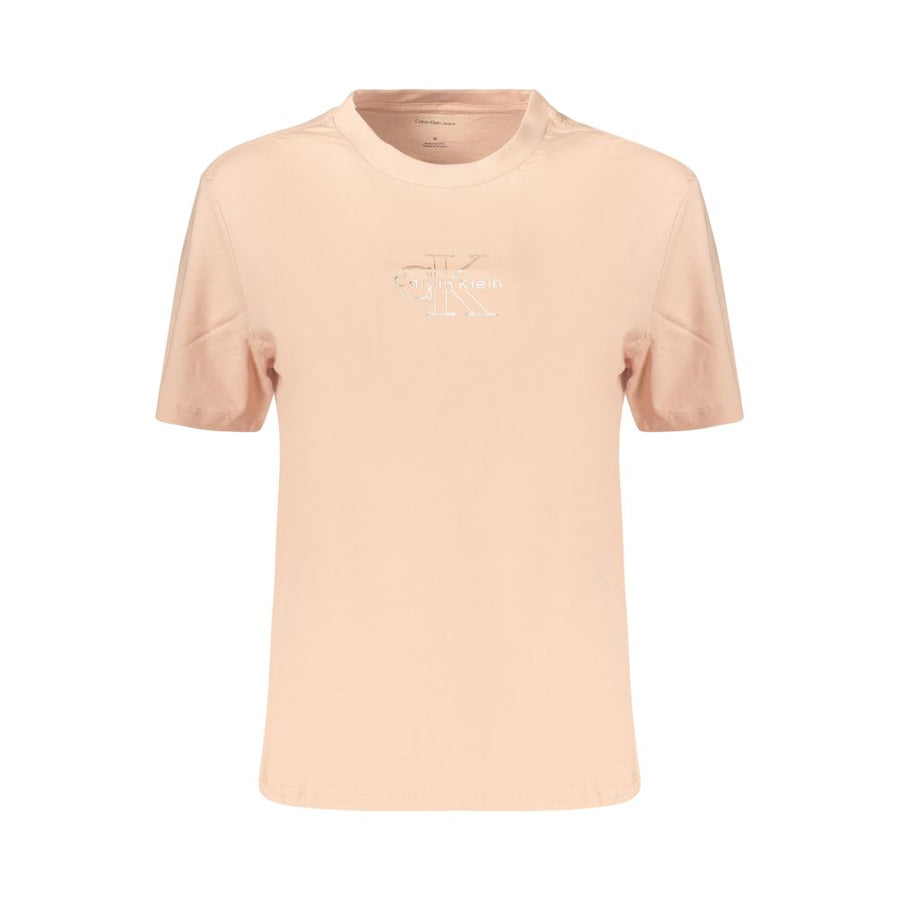 Pink Cotton Women's T-Shirt