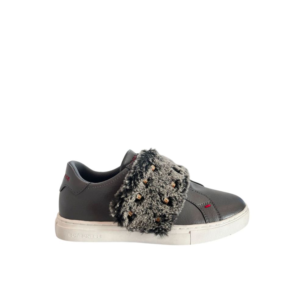 Grey Rubber Women Sneaker