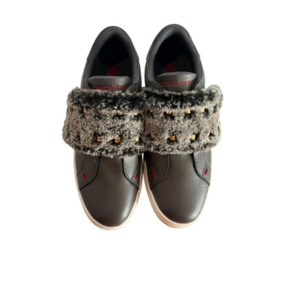 Grey Rubber Women Sneaker