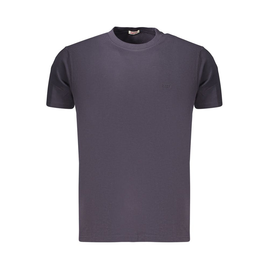 Blue Cotton Men's T-Shirt