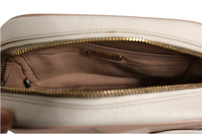 Clay Gray Small Leather Shoulder Bag