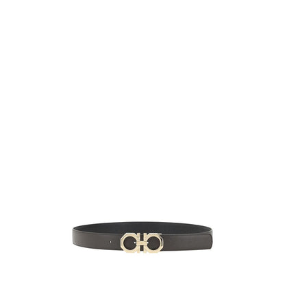 Black Calf Leather Bos Taurus Belt