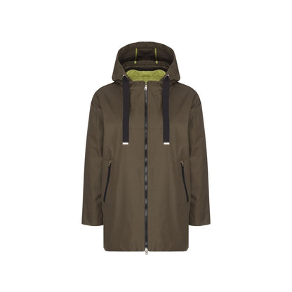 Bicolor Cotton Coat